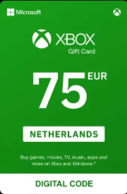 Xbox 75 EUR Gift Card - Digital Key