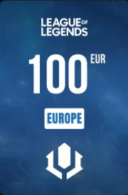 League of legends 100 EUR Gift Card - Digital Key
