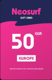 Neosurf 50 EUR Gift Card - Digital Key