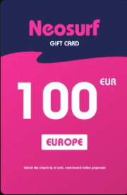 Neosurf 100 EUR Gift Card - Digital Key