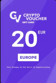 Crypto Voucher 20 EUR Gift Card (Europe) - Digital Key