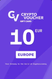 Crypto Voucher 10 EUR Gift Card (Europe) - Digital Key