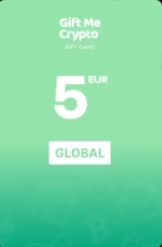 Gift Me Crypto 5 EUR Gift Card (Global) - Digital Key