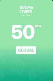 Gift Me Crypto 50 EUR Gift Card (Global) - Digital Key