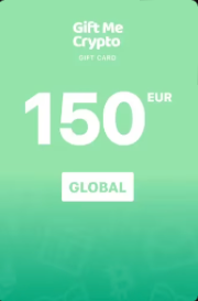 Gift Me Crypto 150 EUR Gift Card (Global) - Digital Key