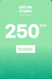 Gift Me Crypto 250 EUR Gift Card (Global) - Digital Key